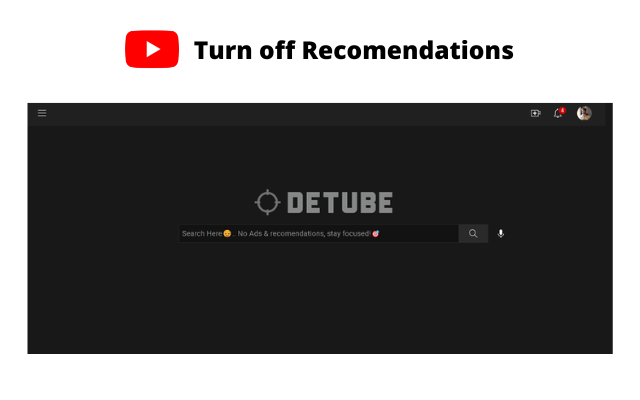 Detube: Youtube Zen Mode chrome谷歌浏览器插件_扩展第1张截图