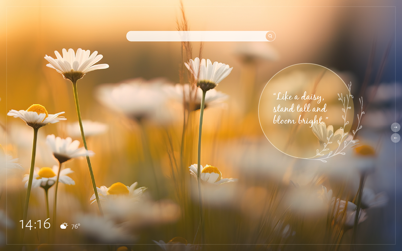 Floral Quotes Wallpapers New Tab chrome谷歌浏览器插件_扩展第5张截图