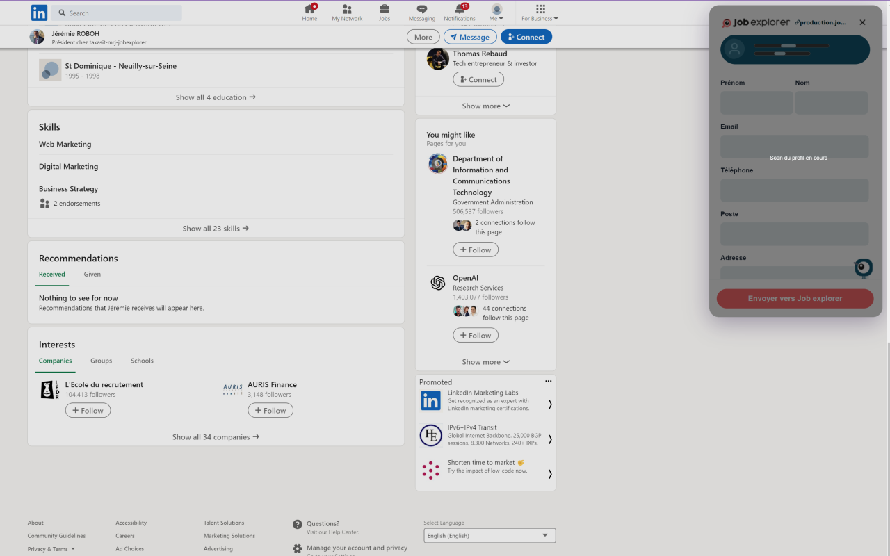 Job Explorer chrome谷歌浏览器插件_扩展第1张截图