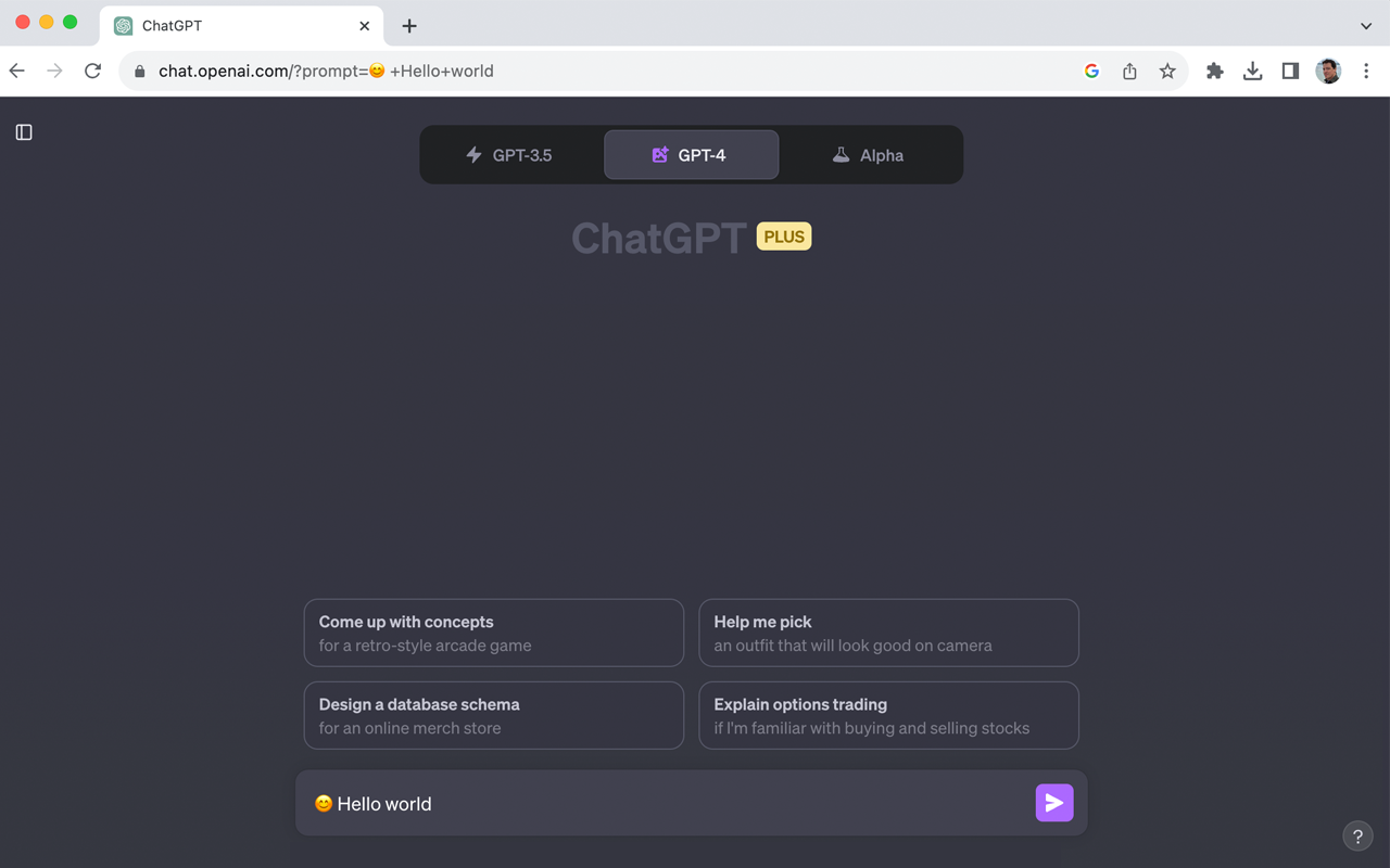 ChatGPT Prompt Link chrome谷歌浏览器插件_扩展第1张截图