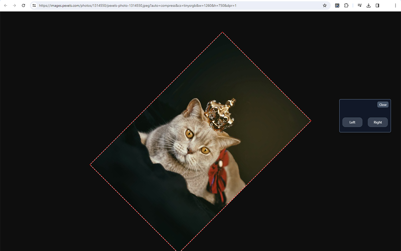 Rotato - Rotate Images in Chrome chrome谷歌浏览器插件_扩展第1张截图