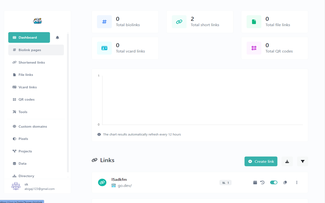 Joois QuickShortener: 웹의 길을 빠르고 간편하게 짧게 chrome谷歌浏览器插件_扩展第3张截图