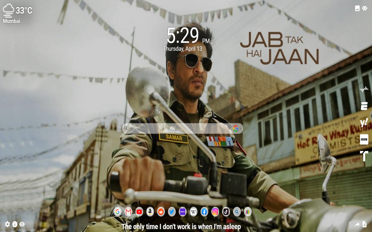 Shah Rukh Khan MeaVana chrome谷歌浏览器插件_扩展第3张截图