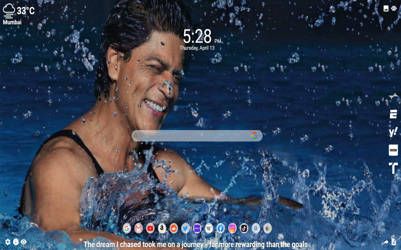 Shah Rukh Khan MeaVana chrome谷歌浏览器插件_扩展第4张截图