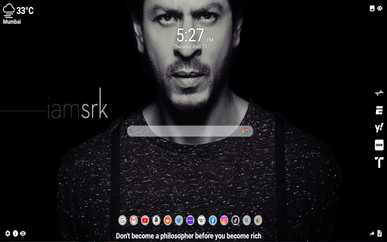Shah Rukh Khan MeaVana chrome谷歌浏览器插件_扩展第5张截图