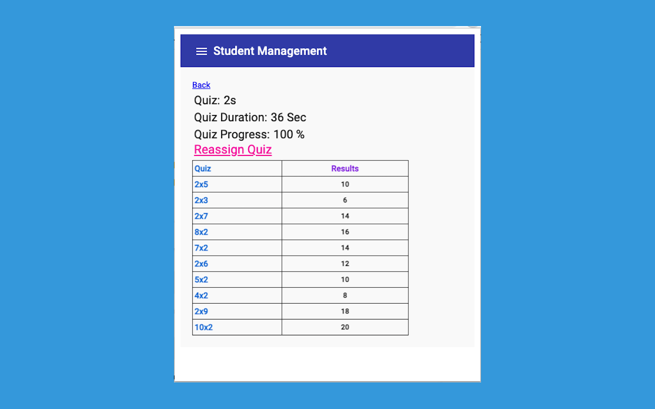 Multiplication Quizzes And Monitoring chrome谷歌浏览器插件_扩展第1张截图