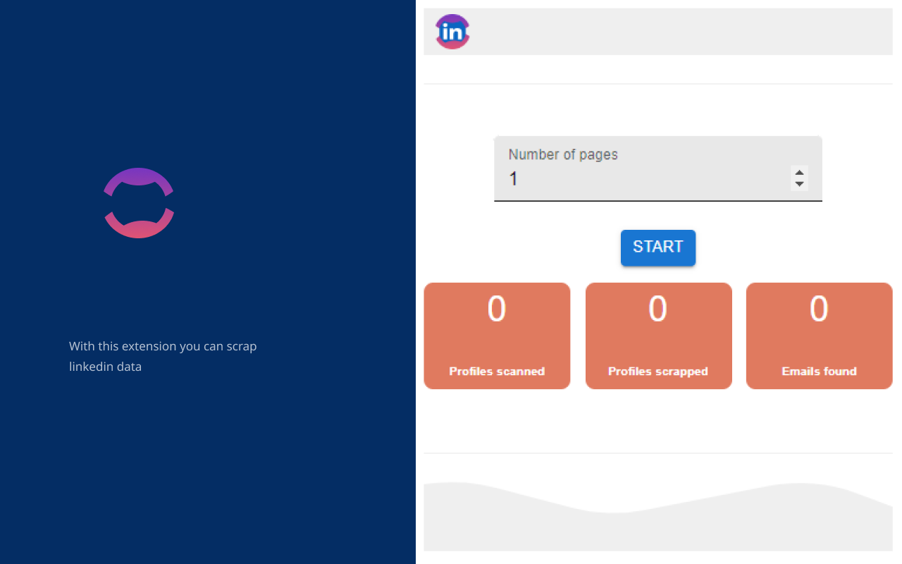 Lindata - Pro Linkedin Data Scrapper chrome谷歌浏览器插件_扩展第1张截图