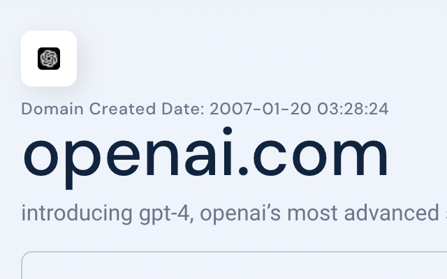 Domain Created Date Display for SimilarWeb chrome谷歌浏览器插件_扩展第1张截图