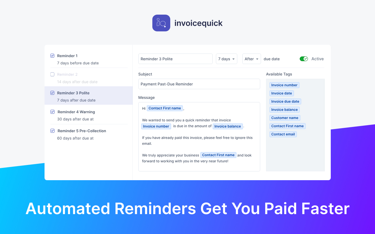 Invoice Quick chrome谷歌浏览器插件_扩展第2张截图