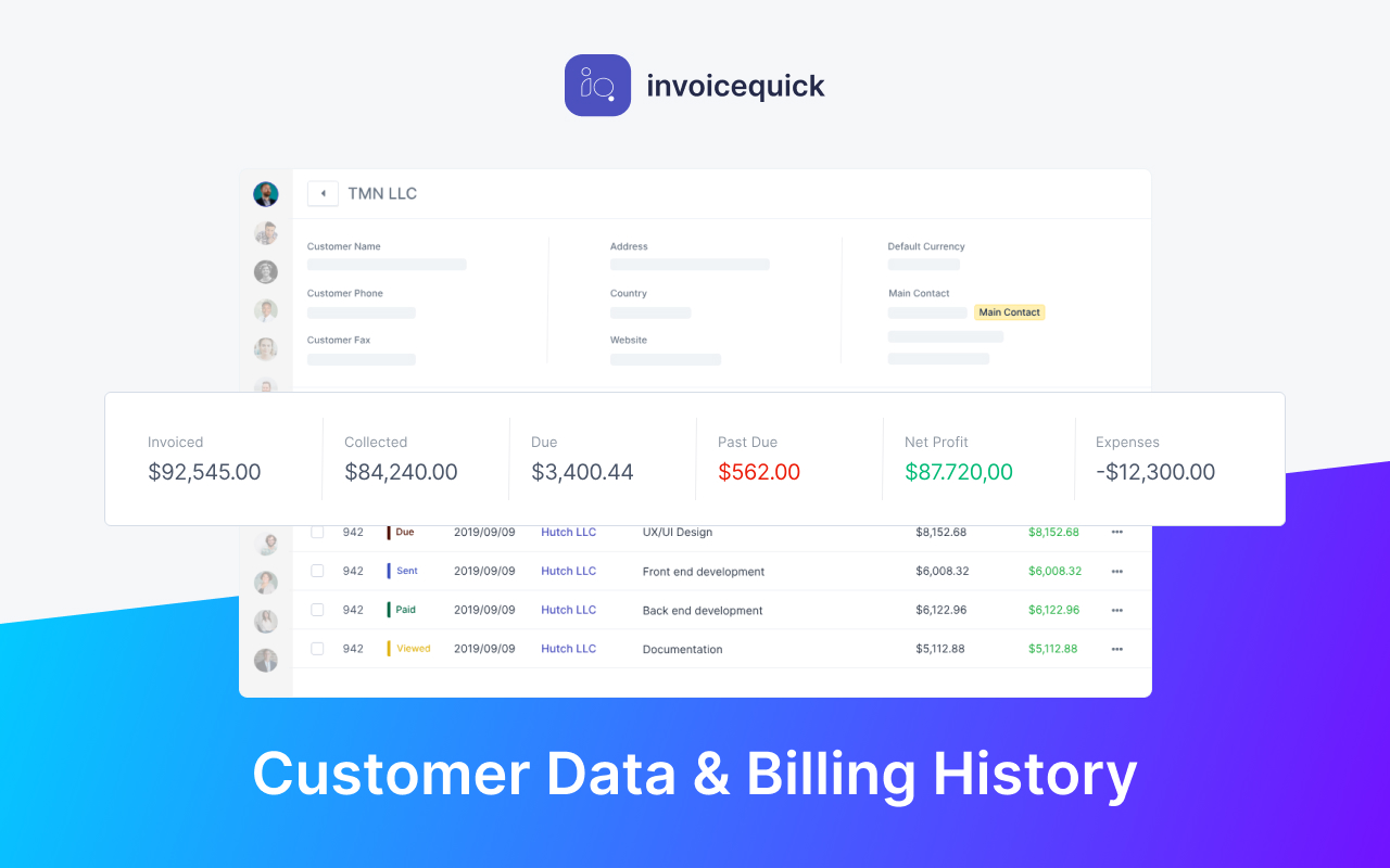 Invoice Quick chrome谷歌浏览器插件_扩展第4张截图