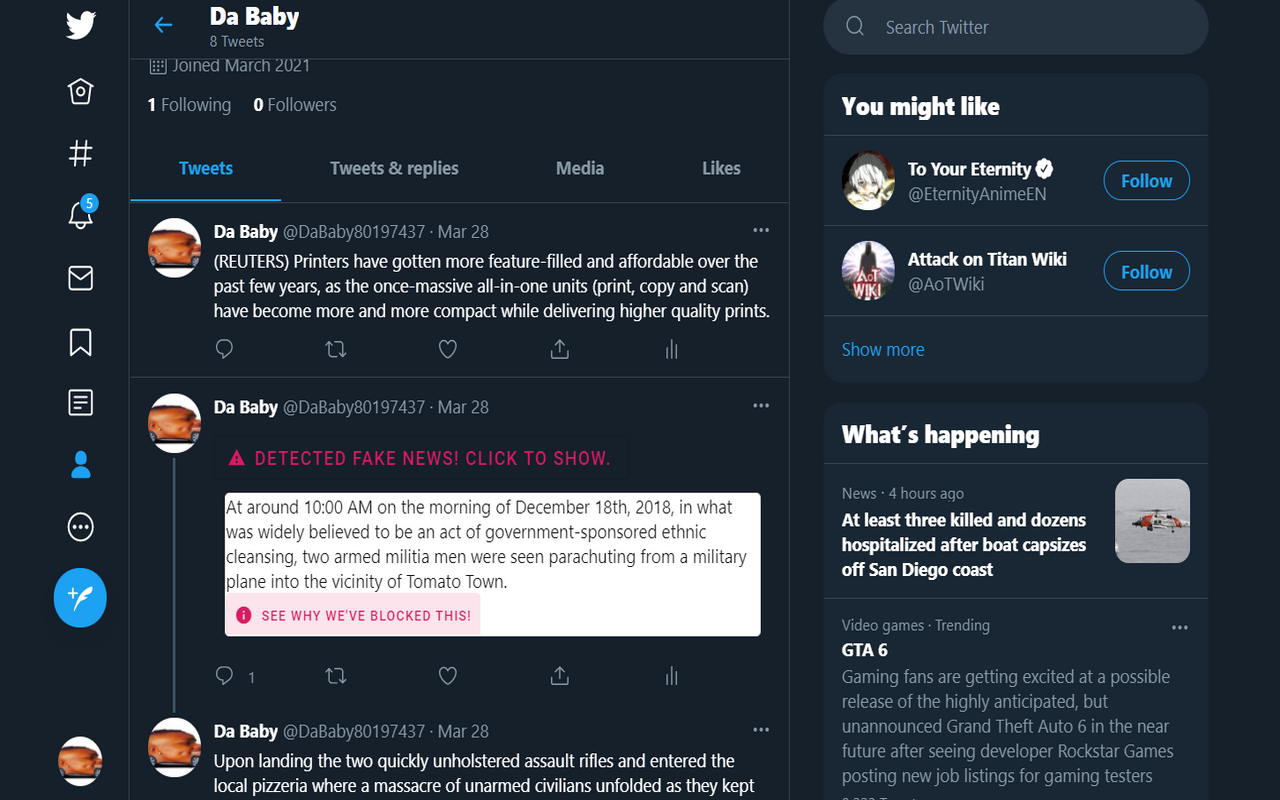 fakeBlock chrome谷歌浏览器插件_扩展第1张截图