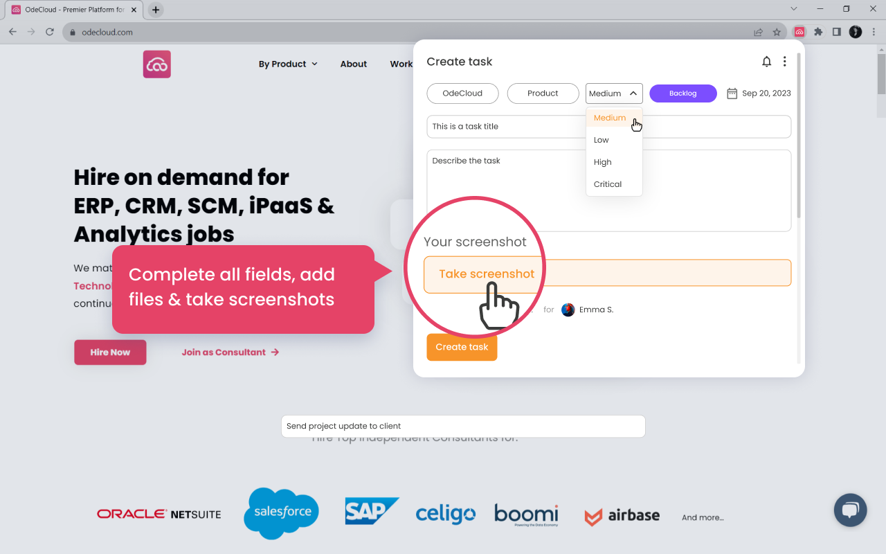 OdeCloud's Extension chrome谷歌浏览器插件_扩展第2张截图