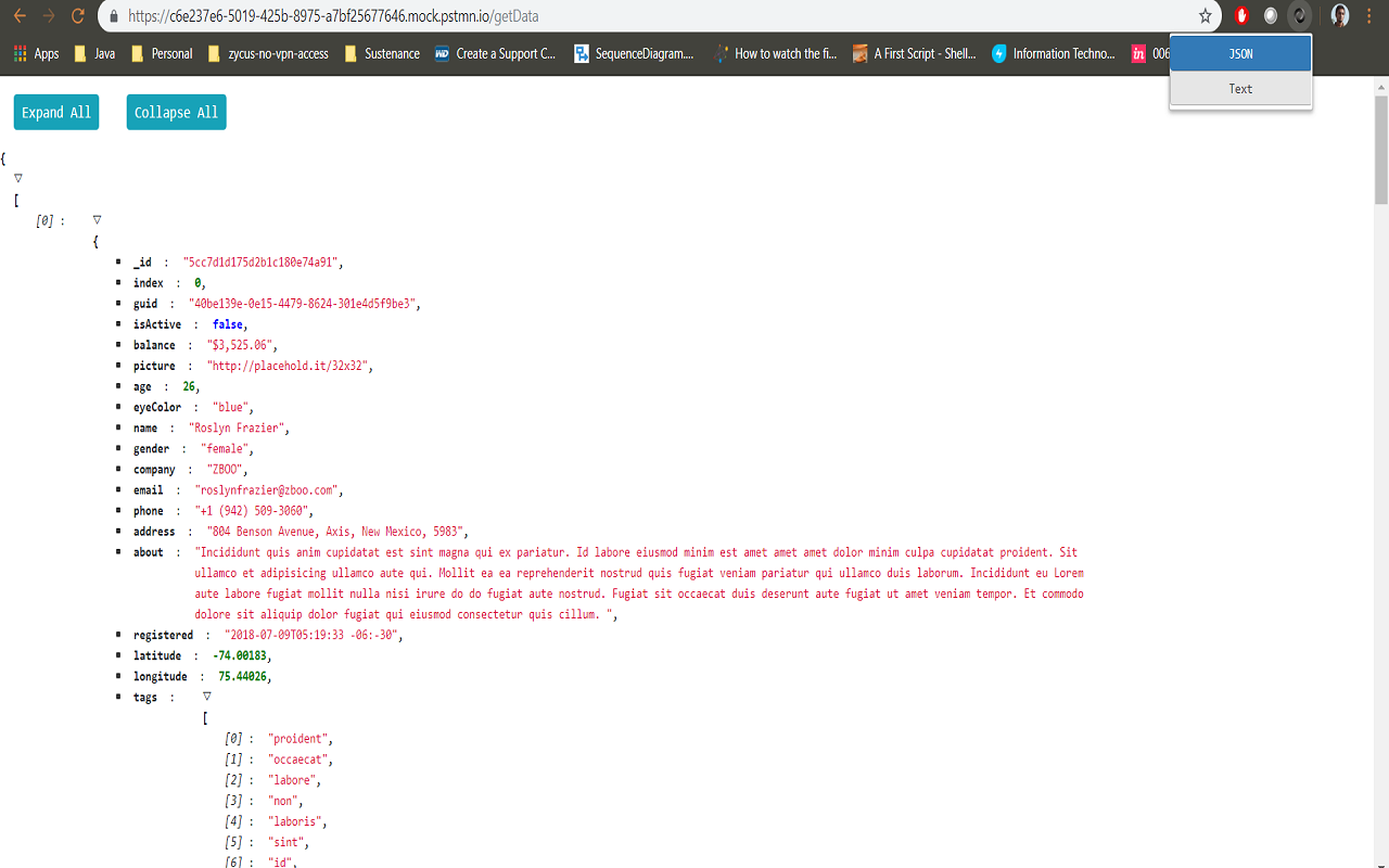 json-formatter chrome谷歌浏览器插件_扩展第2张截图