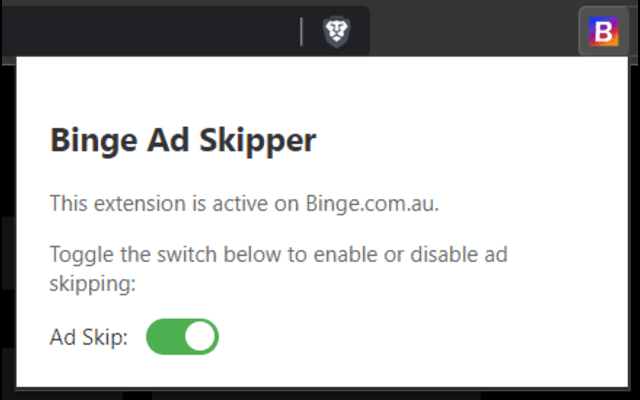 Binge Ad Auto Skip chrome谷歌浏览器插件_扩展第1张截图