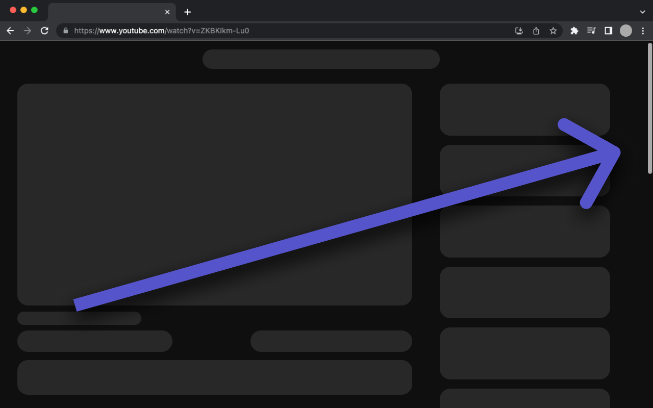 Youtube Dark Scrollbar chrome谷歌浏览器插件_扩展第1张截图