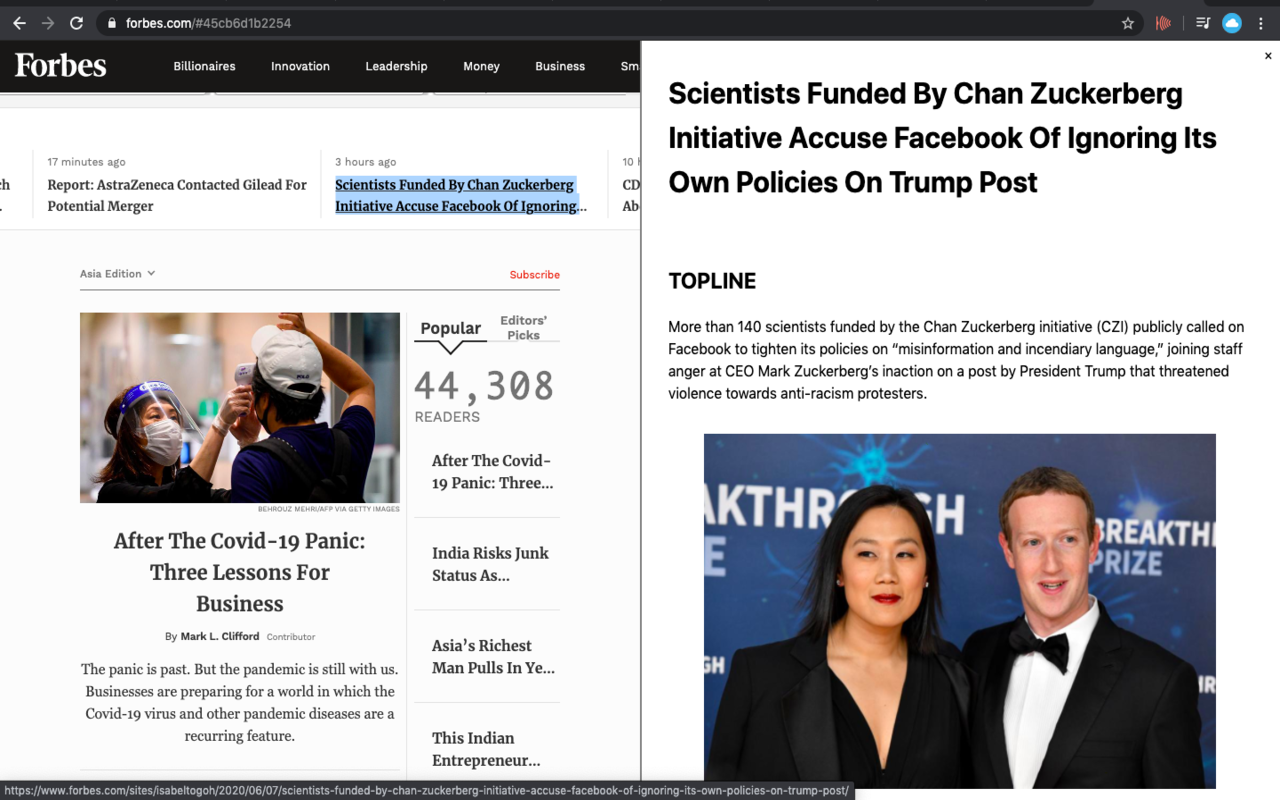 URL Reader chrome谷歌浏览器插件_扩展第2张截图