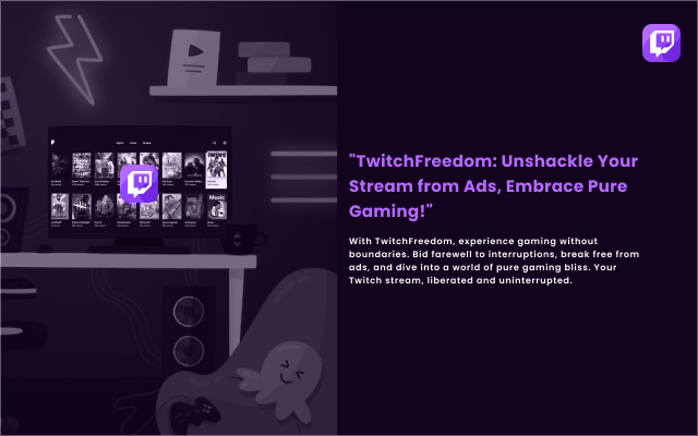 AD Block for Twitch - Twitch ADBlock chrome谷歌浏览器插件_扩展第1张截图