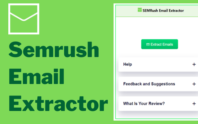 SEMRush Email Extractor chrome谷歌浏览器插件_扩展第1张截图