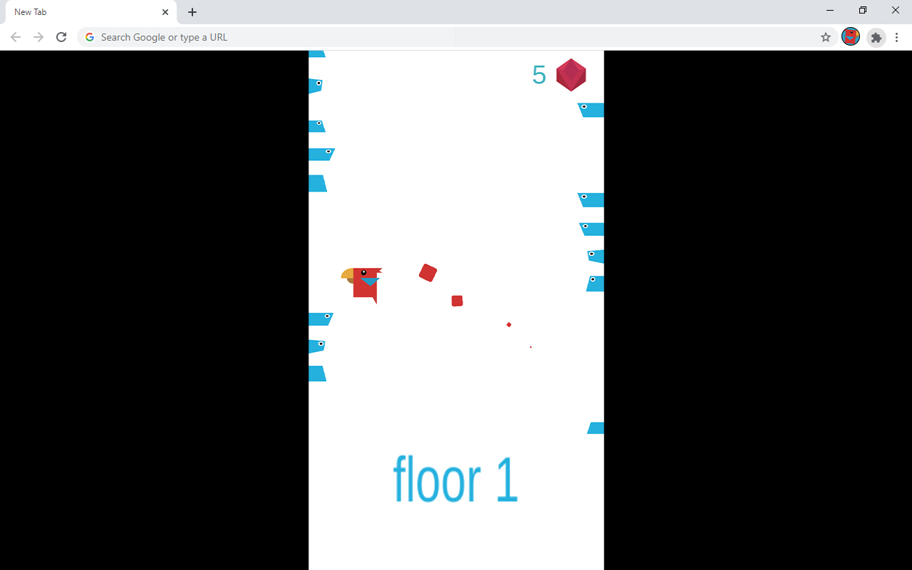 Climbing Bird Game chrome谷歌浏览器插件_扩展第2张截图