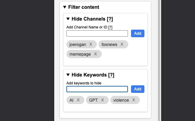Customise YouTube chrome谷歌浏览器插件_扩展第1张截图