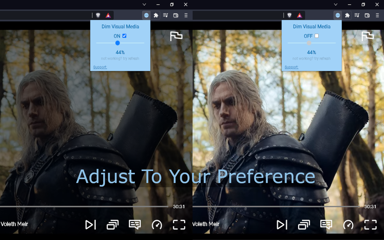 Dim Visual Media chrome谷歌浏览器插件_扩展第3张截图