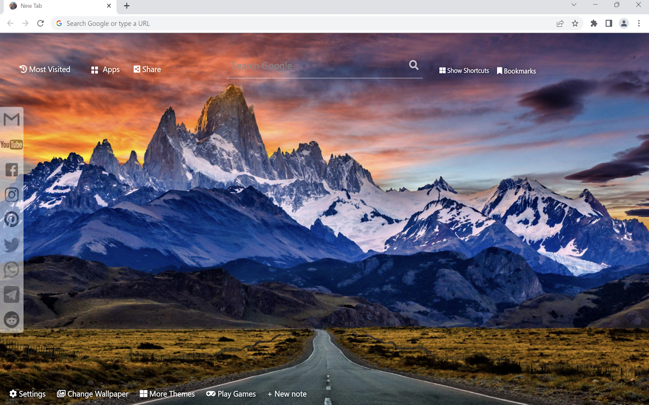 Mountain Wallpaper chrome谷歌浏览器插件_扩展第3张截图