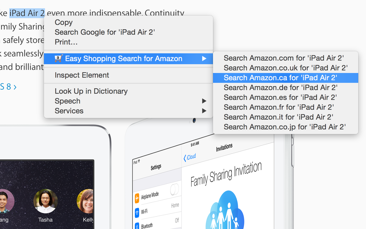 Easy Shopping Search for Amazon chrome谷歌浏览器插件_扩展第1张截图