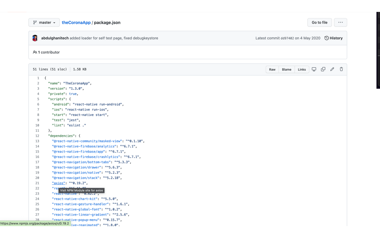 Github Package.json Enhancer chrome谷歌浏览器插件_扩展第1张截图