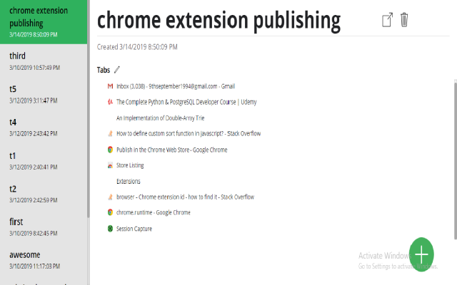 Session Capture chrome谷歌浏览器插件_扩展第1张截图