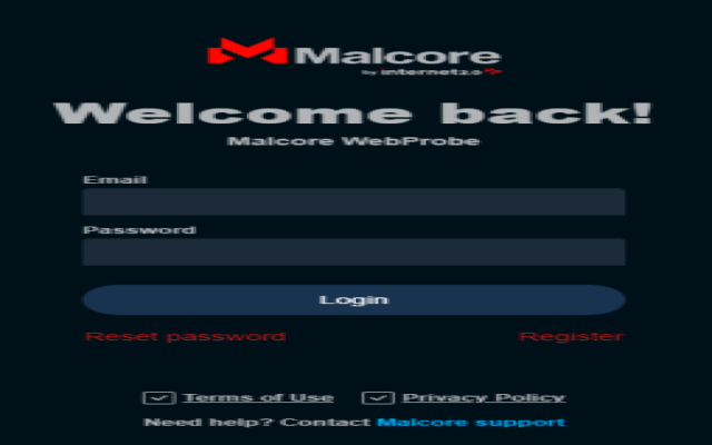 Malcore WebProbe chrome谷歌浏览器插件_扩展第3张截图