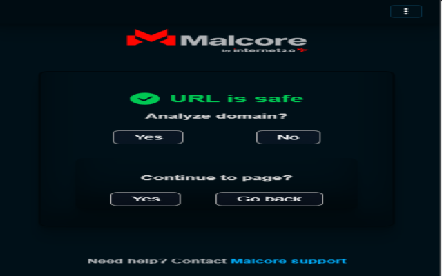 Malcore WebProbe chrome谷歌浏览器插件_扩展第4张截图