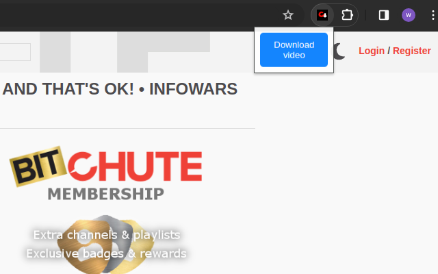 BitchuteVideoDownloader chrome谷歌浏览器插件_扩展第3张截图