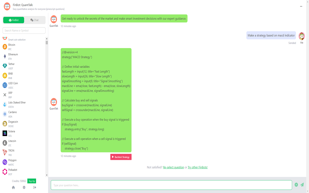 QuantTalk chrome谷歌浏览器插件_扩展第4张截图