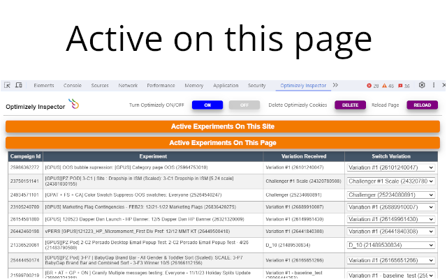 Optimizely Inspector chrome谷歌浏览器插件_扩展第1张截图