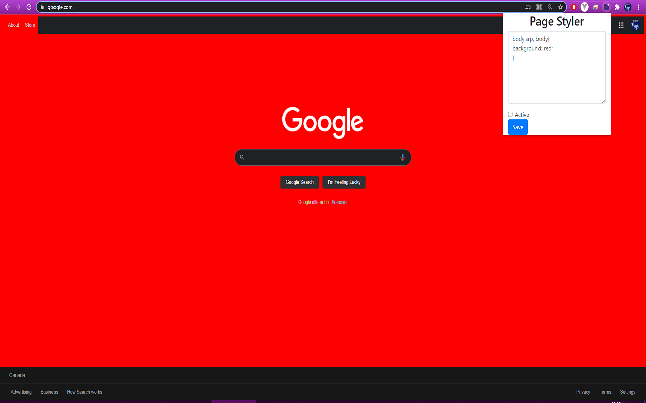 Page Styler chrome谷歌浏览器插件_扩展第1张截图