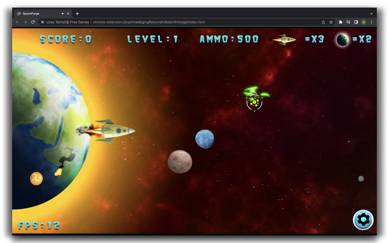 Space Purge - HTML5 Game chrome谷歌浏览器插件_扩展第1张截图