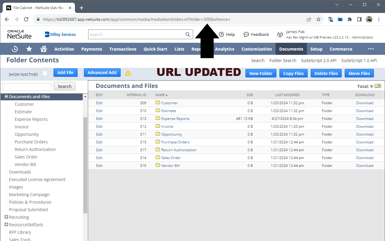 NetSuite File Cabinet Permalink chrome谷歌浏览器插件_扩展第1张截图