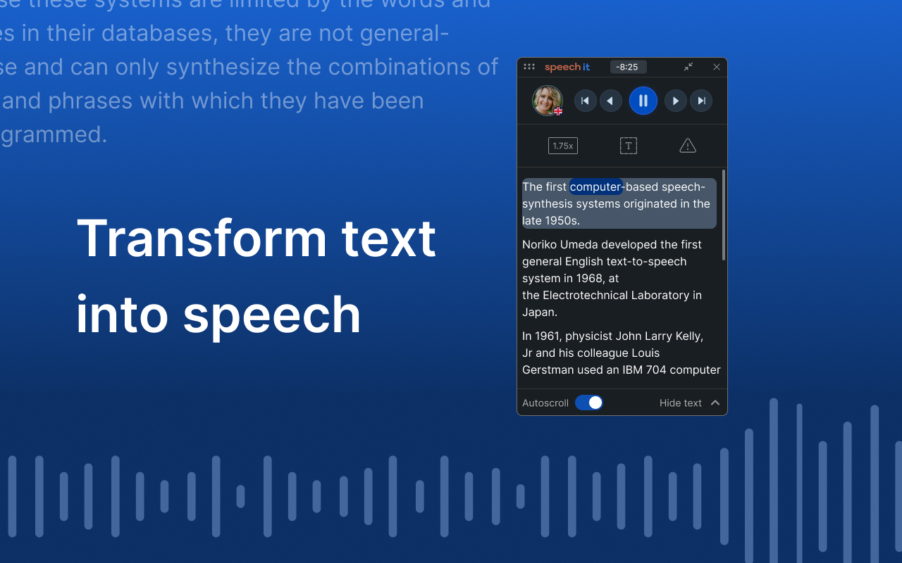 Text to Speech - Speechit TTS chrome谷歌浏览器插件_扩展第3张截图