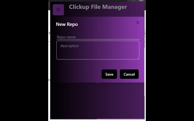 Clickup File Manager chrome谷歌浏览器插件_扩展第3张截图