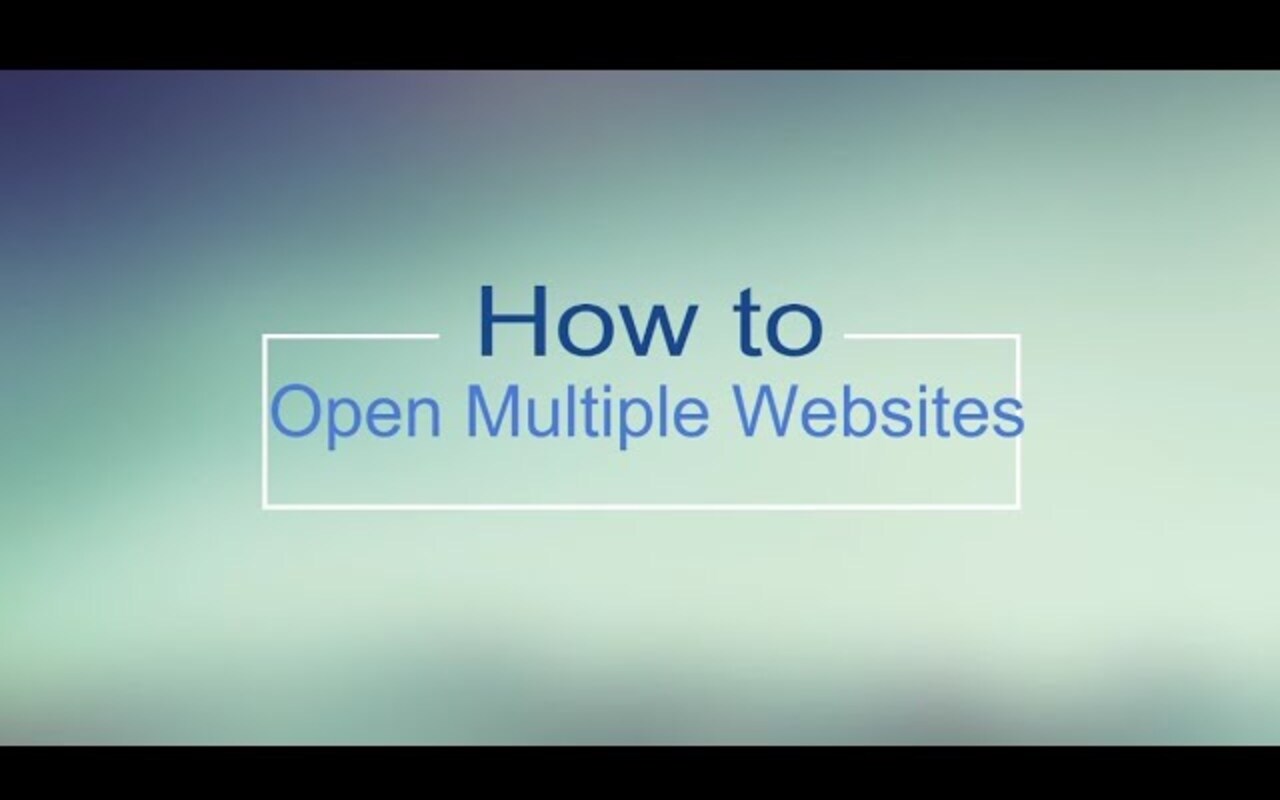 open multiple urls at once chrome谷歌浏览器插件_扩展第1张截图