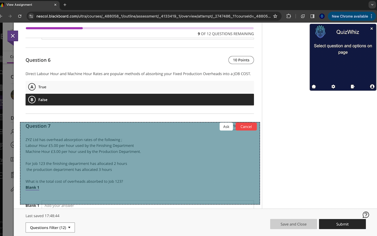 QuizWhiz chrome谷歌浏览器插件_扩展第1张截图