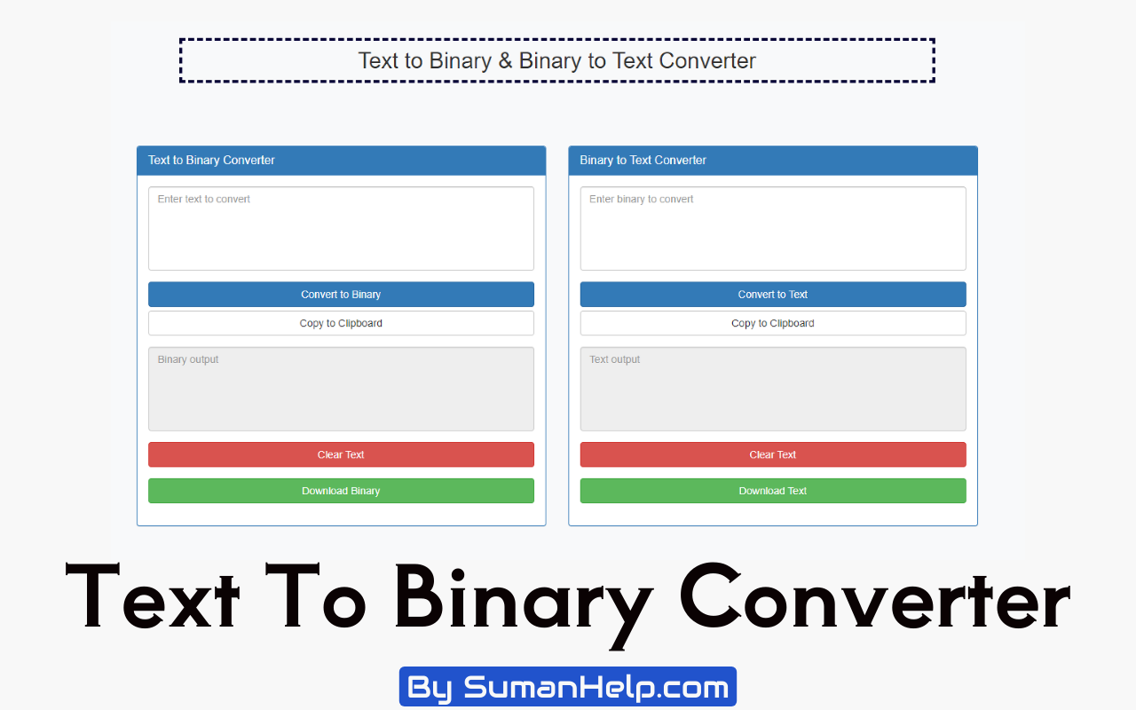 Text to Binary Converter chrome谷歌浏览器插件_扩展第1张截图