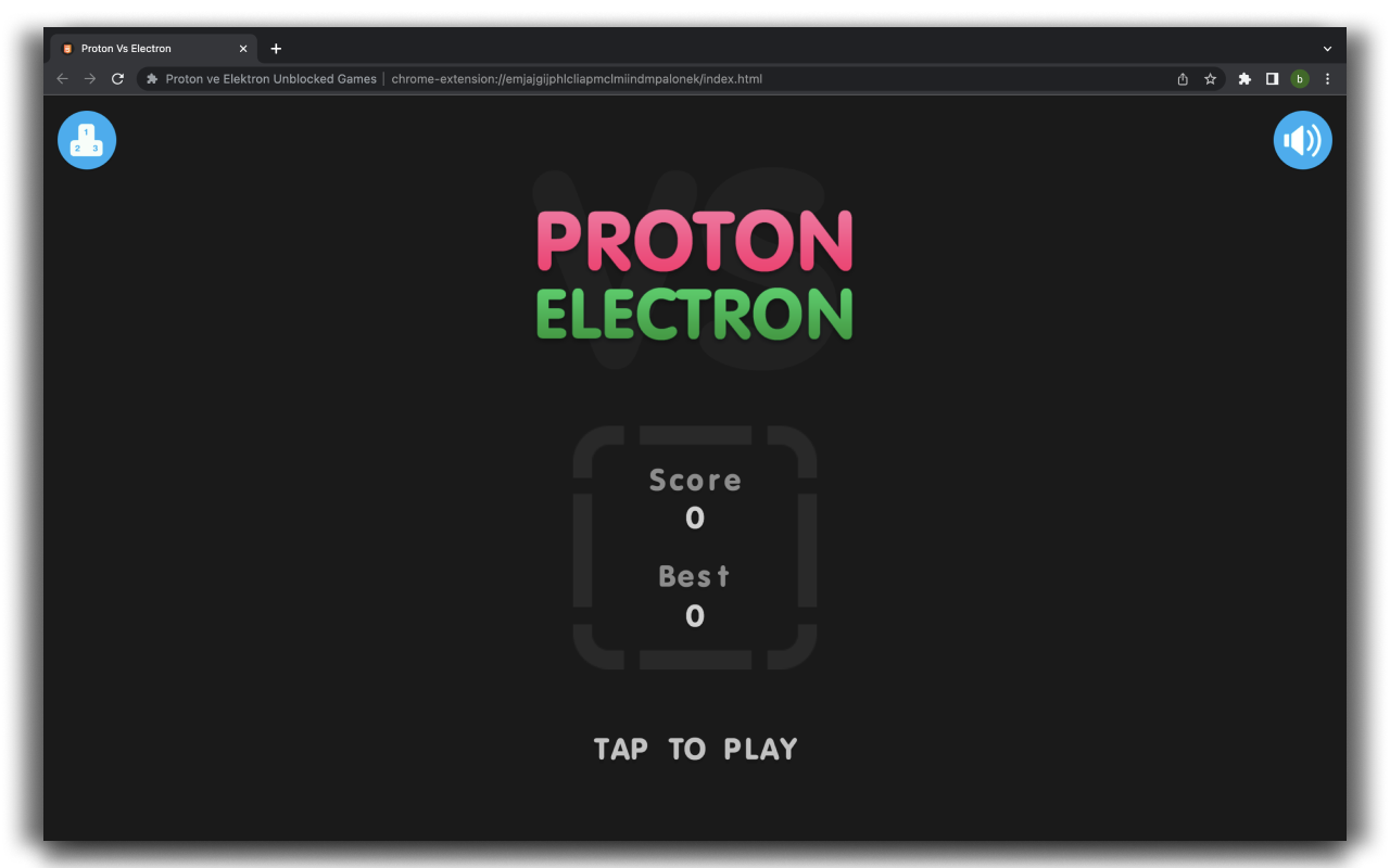 Proton vs Electron - Html5 Game chrome谷歌浏览器插件_扩展第1张截图