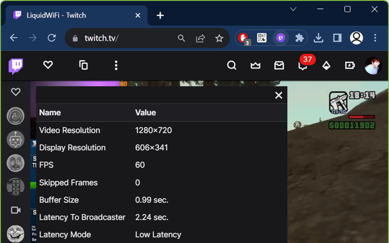 Twitch Low Latency chrome谷歌浏览器插件_扩展第1张截图