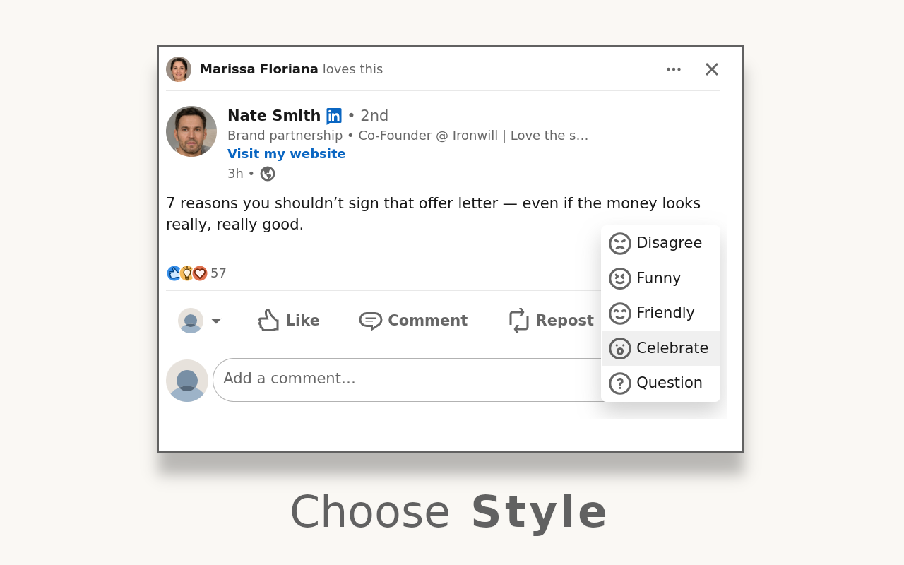 Runmic Comment - LinkedIn chrome谷歌浏览器插件_扩展第3张截图