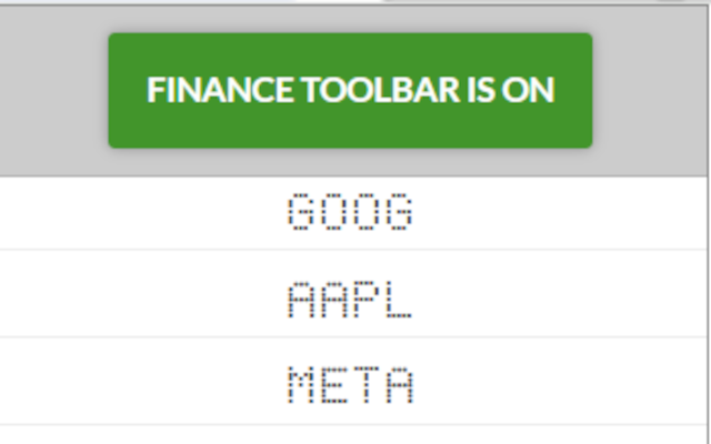 Financial Toolbar chrome谷歌浏览器插件_扩展第2张截图