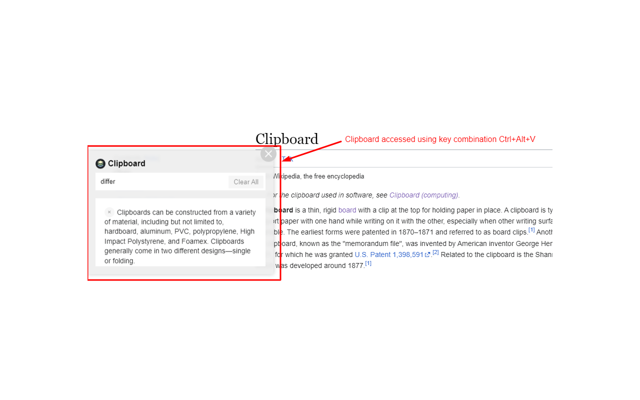 Clipboard chrome谷歌浏览器插件_扩展第4张截图