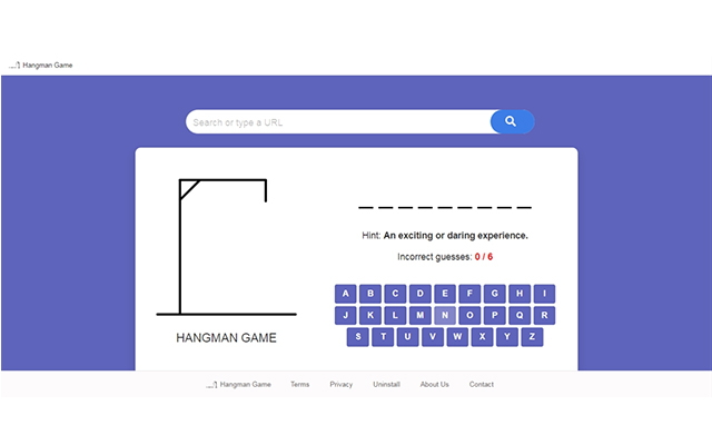 Hangman Game chrome谷歌浏览器插件_扩展第1张截图