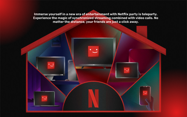 Netflix party is now teleparty chrome谷歌浏览器插件_扩展第4张截图