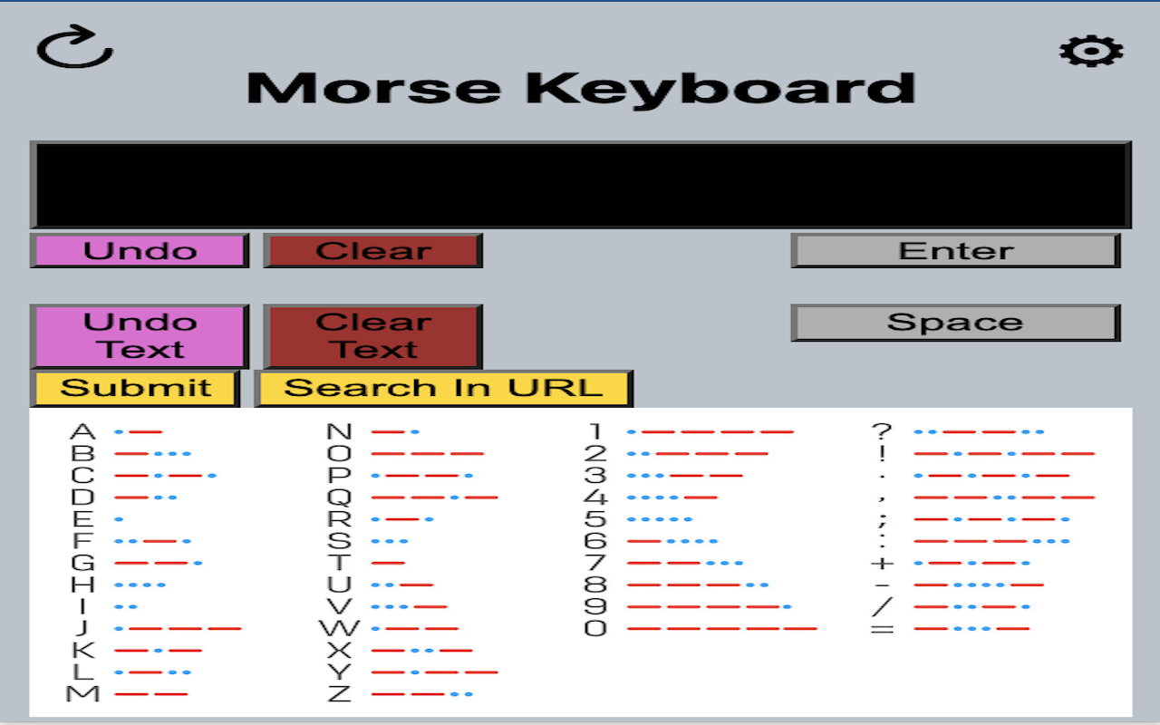 Morse Type chrome谷歌浏览器插件_扩展第1张截图